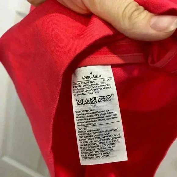 Banana Republic Womens Bodycon Sheath Dress Sz 4 Pink Barbie Cocktail Party Work - Picture 4 of 7